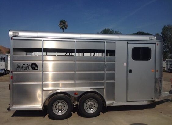 2021 Maverick Aluminum 2 Horse Trailer