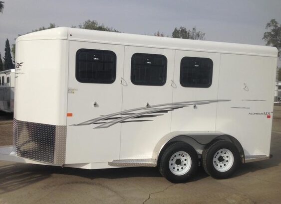 2021 Trails West 3 Horse BP Trailer