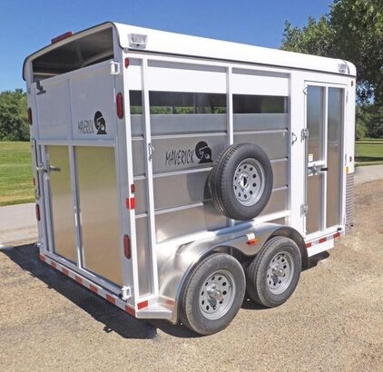 2021 Maverick Steel/Aluminum 2 Horse Trailer