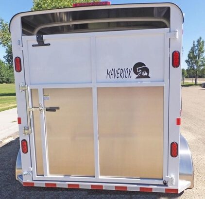 2021 Maverick Steel/Aluminum 2 Horse Trailer