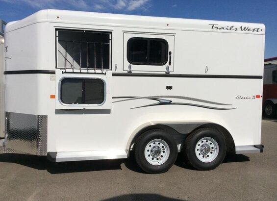 2021 Trails West Classic 2 Horse Trailer