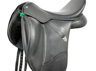 Bates’ Isabell Dressage Saddle & Accessories, 18ins / Adjustable Gullet – 5476-1