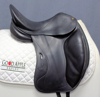 Bruno Delgrange Syracuse Monoflap Dressage Saddle, 17.5ins / Medium – 5470-1